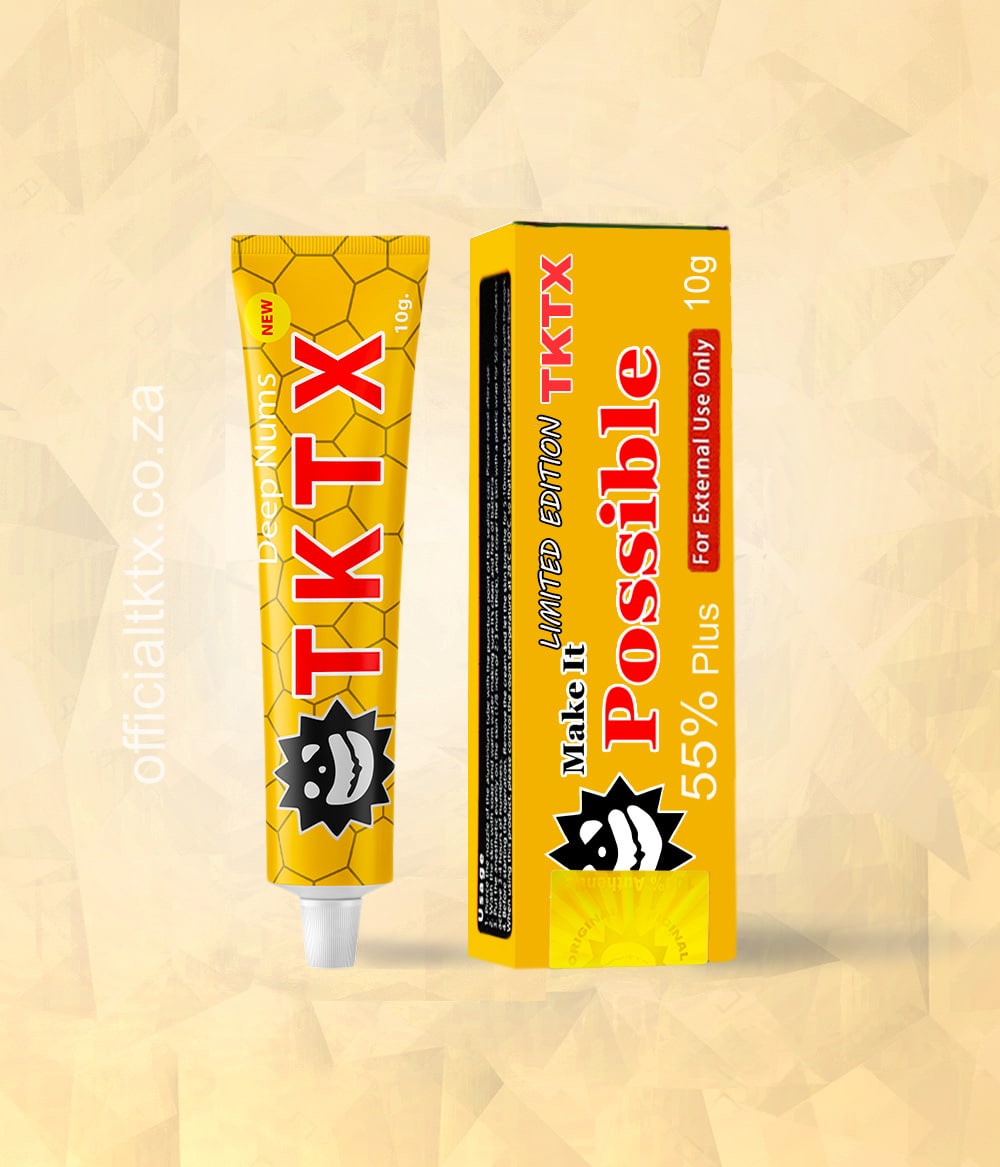 TKTX Numbing Cream Yellow 55% - Limited Edition