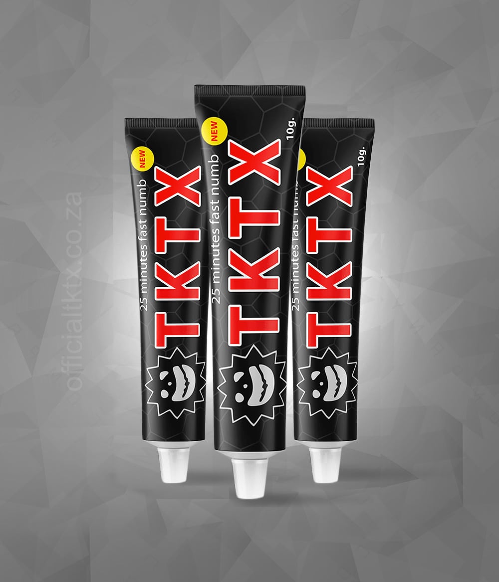 TKTX Numbing Cream Black, powerful numb cream