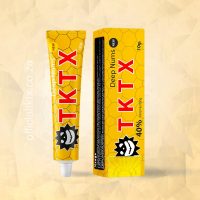 TKTX Numbing Cream Yellow 55% - Limited Edition, strongest numbing cream for tattoos