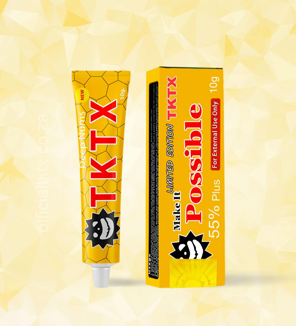 TKTX Numbing Cream Yellow 55% - Limited Edition