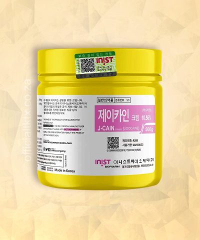 J-Cain Numbing Cream 10.56% Lidocaine, 500g