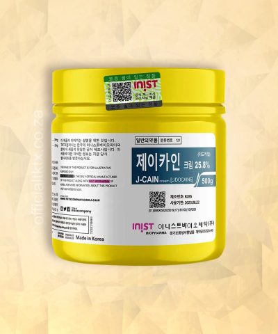 J-Cain Numbing Cream 25.80% Lidocaine, 500g