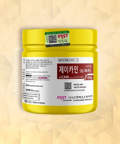 J-Cain Numbing Cream 29.90% Lidocaine, 500g