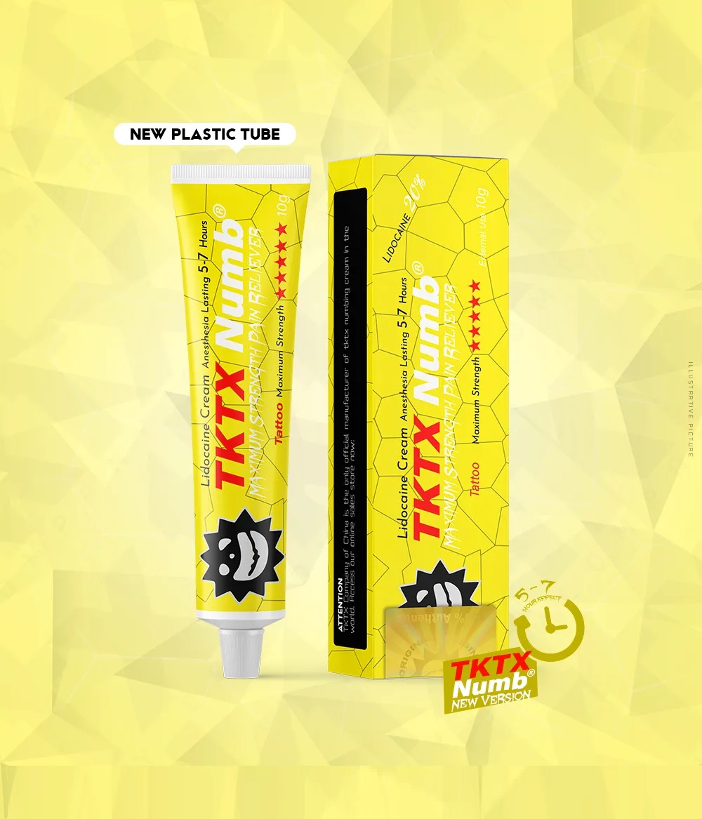 TKTX Numb® Yellow – Lidocaine 20%